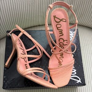 Sam Edelman Coral Strappy Heels